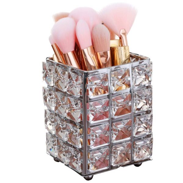 Smi&Love Makeup Brush Holder Crystal Makeup Brush