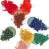 Shimmer Matte Eye Shadow Makeup Palette And Eyeshadow Brushes
