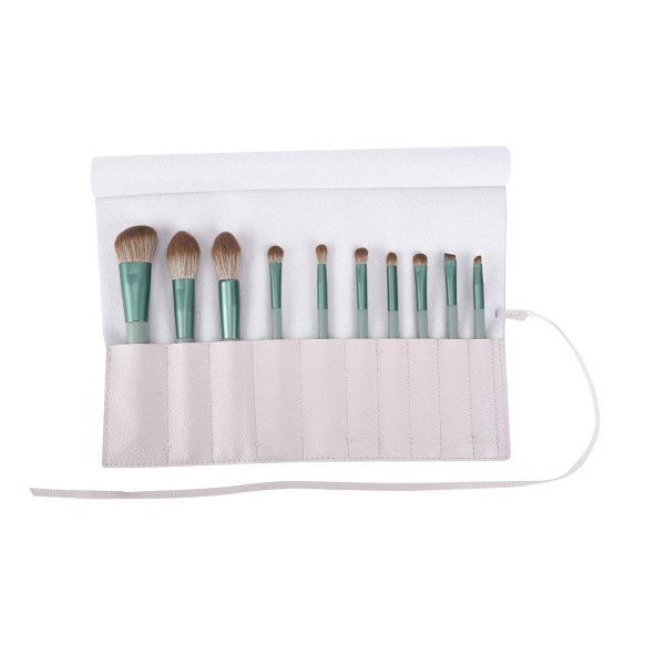 Makeup Brush Holder Organizer Brushes Rolling Case