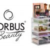 Cosmetics Makeup and Jewelry Storage Case Display Set