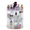 Makeup Organizer 360 Degree Rotating Transparent Waterproof