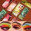 Green Eyeshadow Palette Matte and Glitter