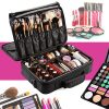 VASKER Large Makeup Case 3 Layers Professional Waterproof