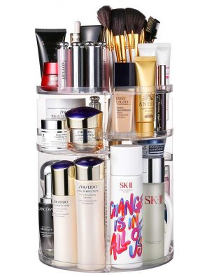 Jerrybox 360 Degree Rotation Makeup Organizer