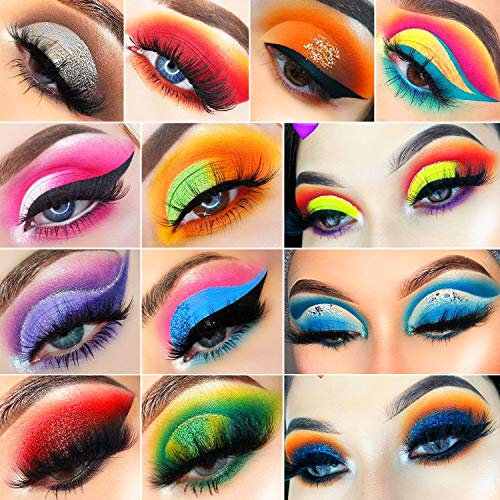 61sTK1ku7CL 35 Colors Rainbow Eyeshadow Palette 7 Glitter