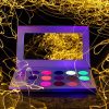 Neon UV Eyeshadow Palette Glow in the Dark