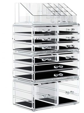 Makeup Organizer and Jewelry Storage Set - Your Vanity's Best Friend