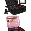 Kootek 2-Layers Travel Makeup Bag and Single Layer