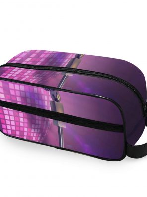 Singer's Microphone Makeup Organizer Travel With Zippers