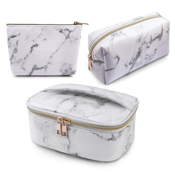 MAGEFY 3Pcs Makeup Bags Portable, Waterproof