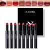 Matte Lipstick Set Nude Moisturizer Smooth Lip Stick