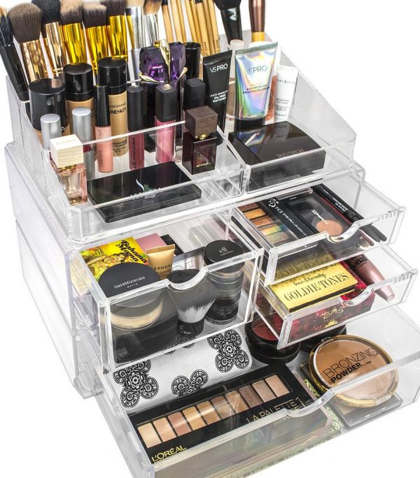 Makeup and Jewelry Storage Case X-Large Display Set