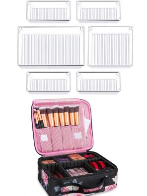 Kootek 6 Pcs Desk Drawer Organizer with 3-Size