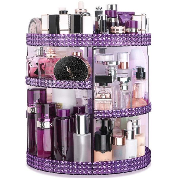 Makeup Organizer Storage 360-Degree Rotating