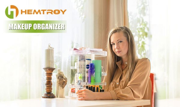 HEMTROY 360 Degree Rotating Makeup Organizer - Image 7