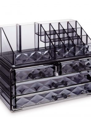 Ikee Design Jewelry and Cosmetic Storage Makeup Organizer