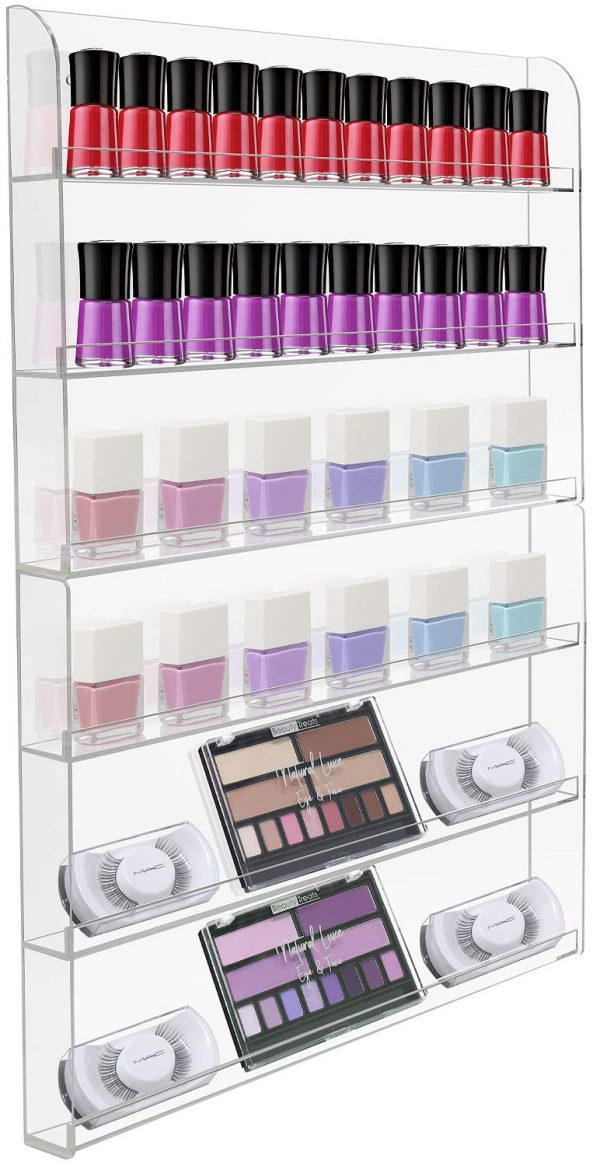 Nail Polish Wall Rack Display Holder