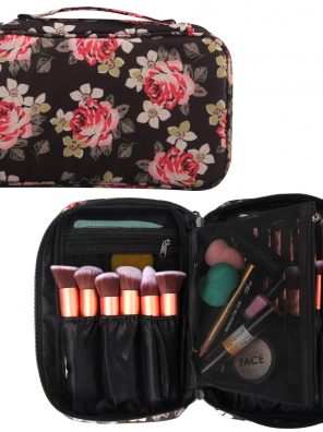 Professional Cosmetic Case Makeup Brush Organizer