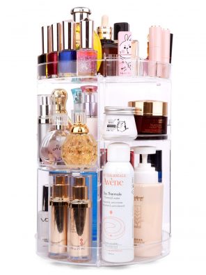 Adjustable Makeup 360 Degree Spinning Makeup Organizer