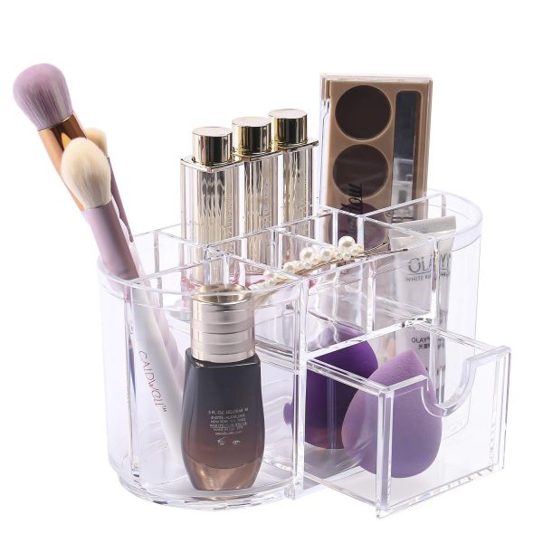 Clear Makeup Organizer,Large Capacity