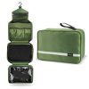 Journey Toiletry Bag for Males: Your Compact, Waterproof Travel Companion in Olive Inexperienced