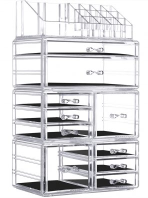 InnSweet Acrylic Makeup Organizer Cosmetic Storage