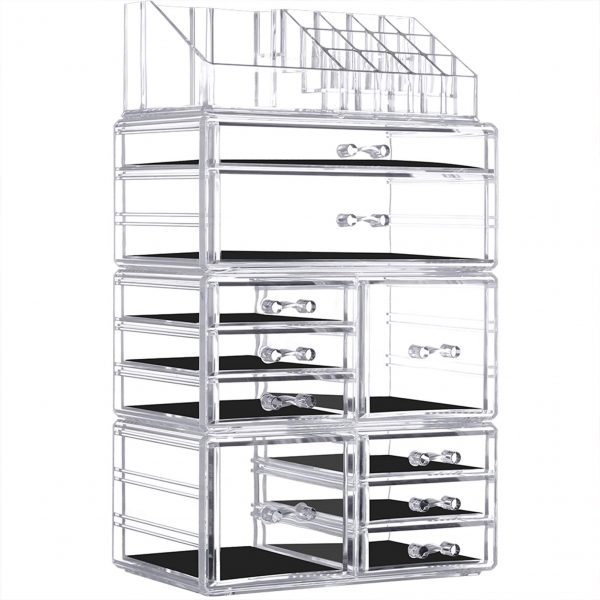 InnSweet Acrylic Makeup Organizer Cosmetic Storage