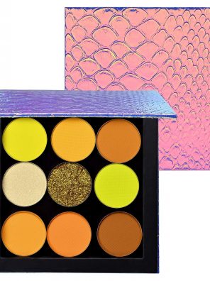 Yellow Eyeshadow Palette Matte Vegan & Cruelty Free