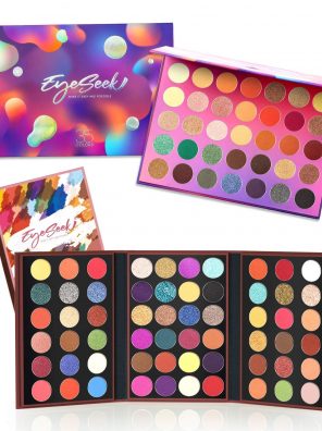 EYESEEK 35 Colors Shimmer Eyeshadow Palette