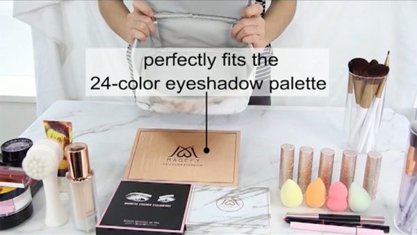 MAGEFY 3Pcs Makeup Bags Portable, Waterproof - Image 7