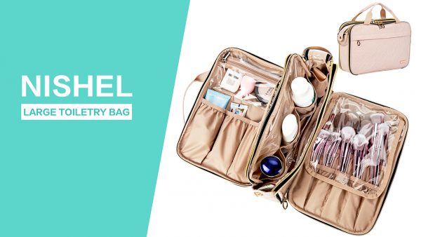 Portable Makeup Organizer Foldable Cosmetic Bag - Image 7