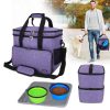 Pet Travel Companion: Double Layer Dog Travel Bag ??