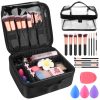 Makeup Travel Case, Makeup Case with DIY Adjustable