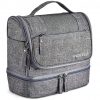VAGREEZ Upgraded Hanging Travel Toiletry Organizer Kit