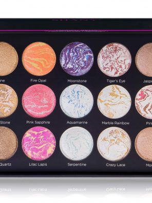 SHANY Hidden Gems 15-Color Face, Body Baked Makeup Palette