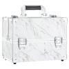 Costravio Large12 inch Makeup Train Case