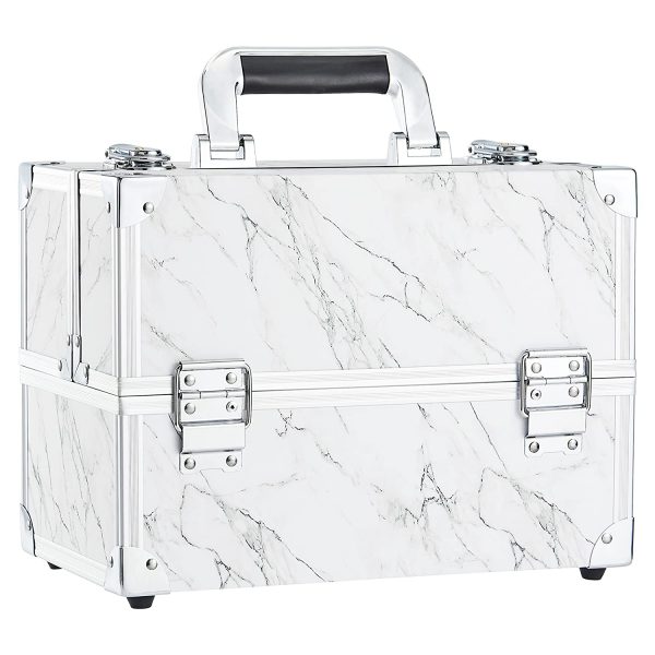 Costravio Large12 inch Makeup Train Case - Image 7