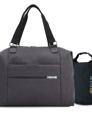 Silvatrip Carry On Travel Tote Bag for Women with Luggage Sleeve