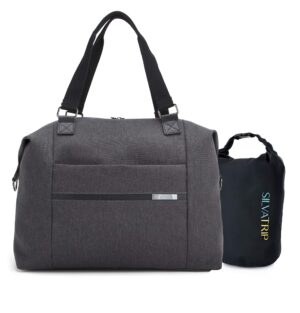 Silvatrip Carry On Travel Tote Bag for Women with Luggage Sleeve