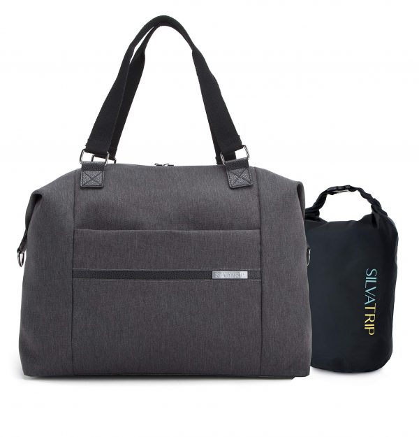 Silvatrip Carry On Travel Tote Bag for Women with Luggage Sleeve