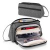 Teamoy Small Travel Cosmetic Bag for Makeup, Toiletries