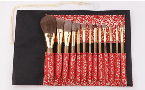 Makeup brushes tool with cosmetic bag - Image 4